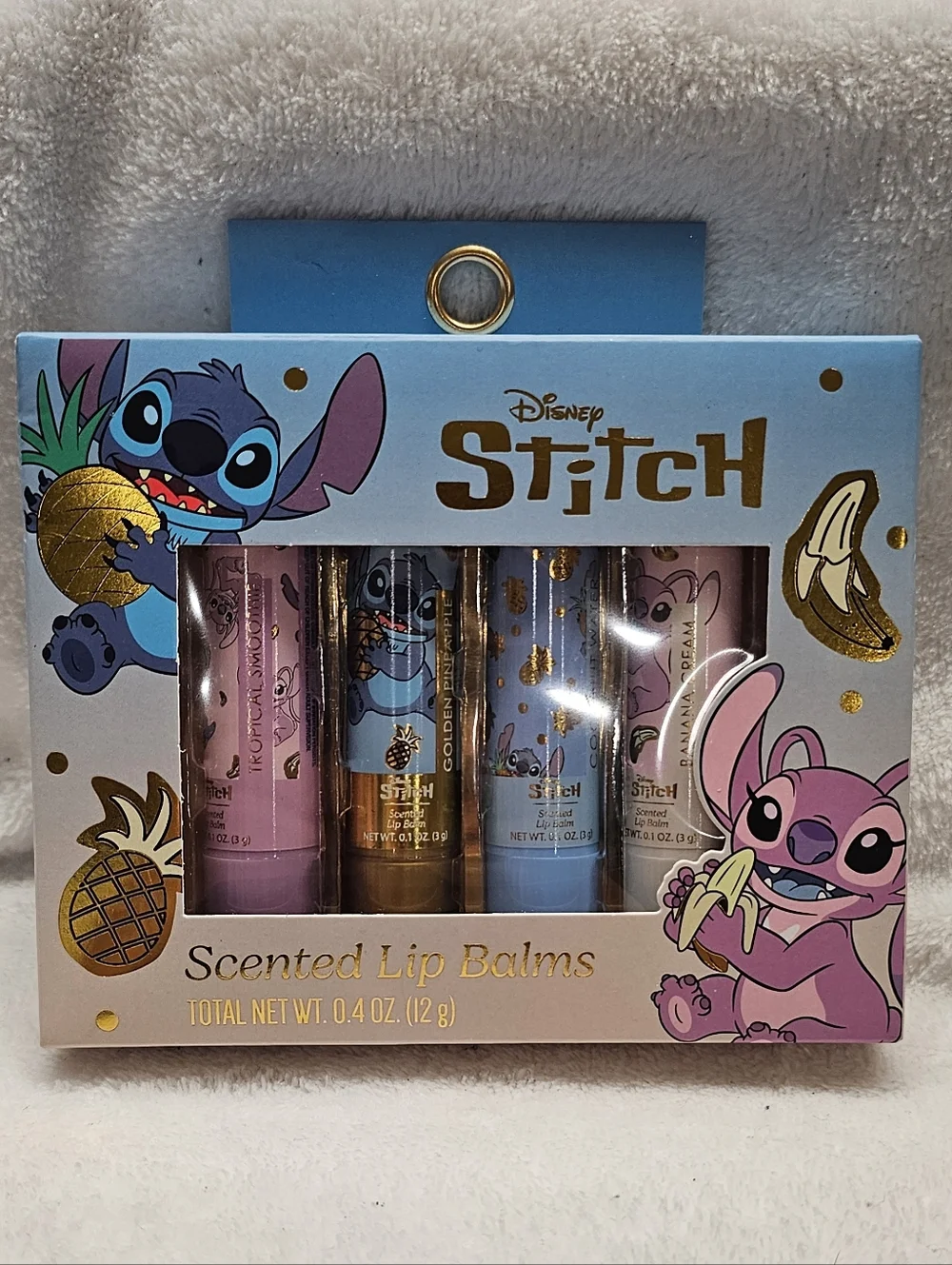 Stitch Scented Lip Balms 4pc